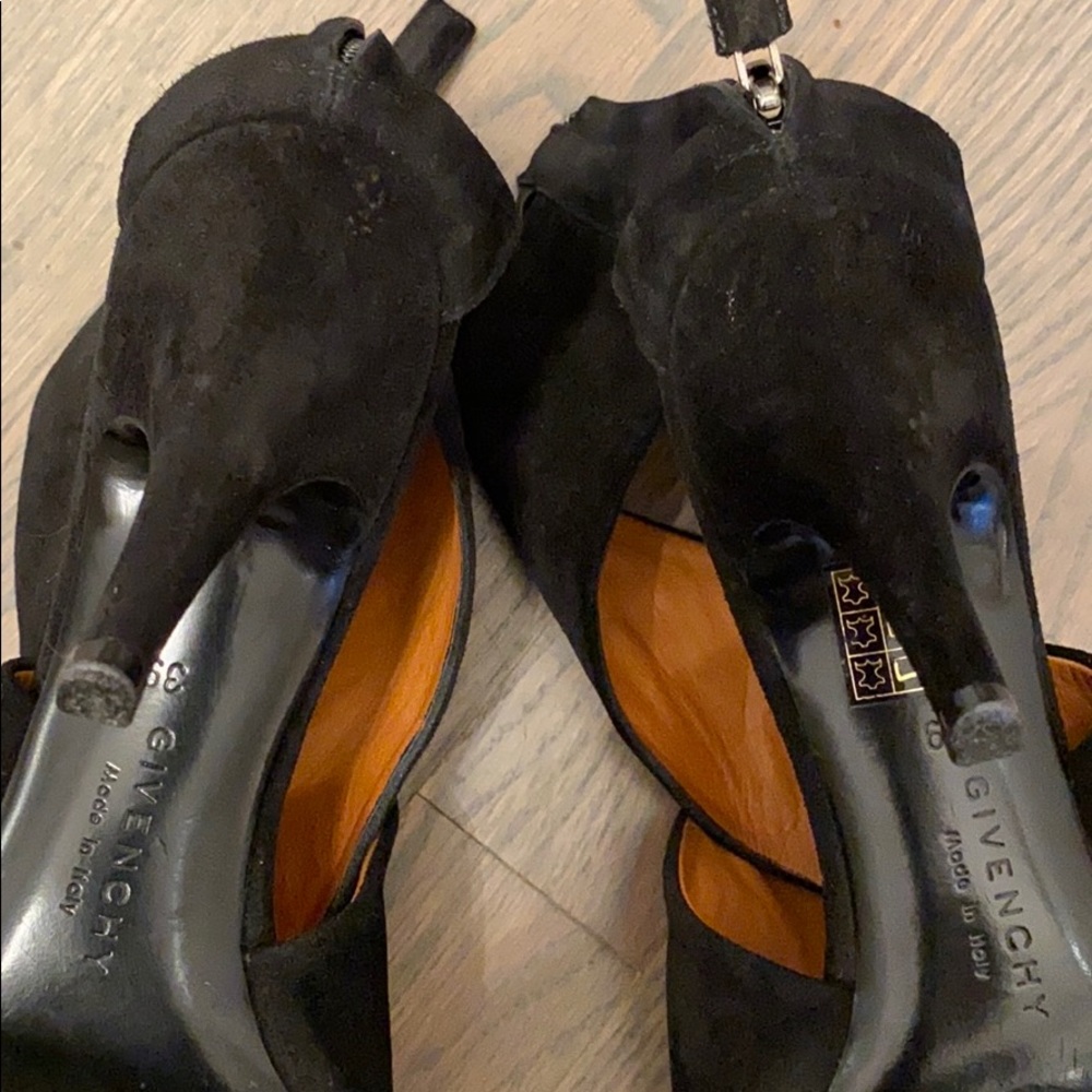Authentic Givenchy Black Suede Sandals. - image 6
